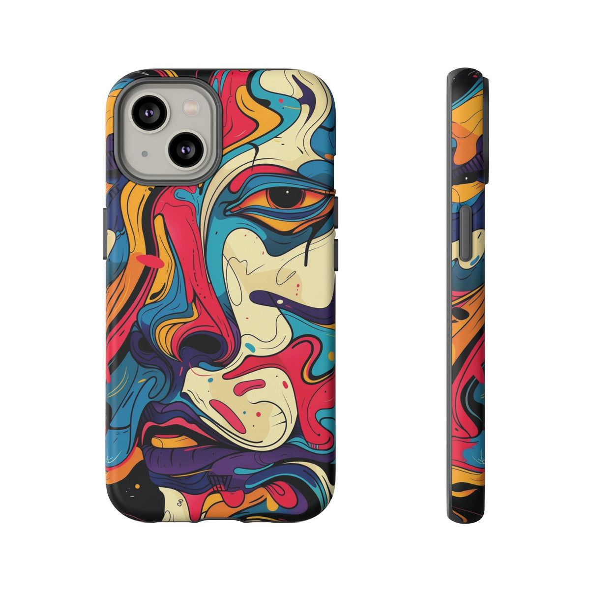 Tough Impact Resistant Phone Case ABSTRACT GAZE