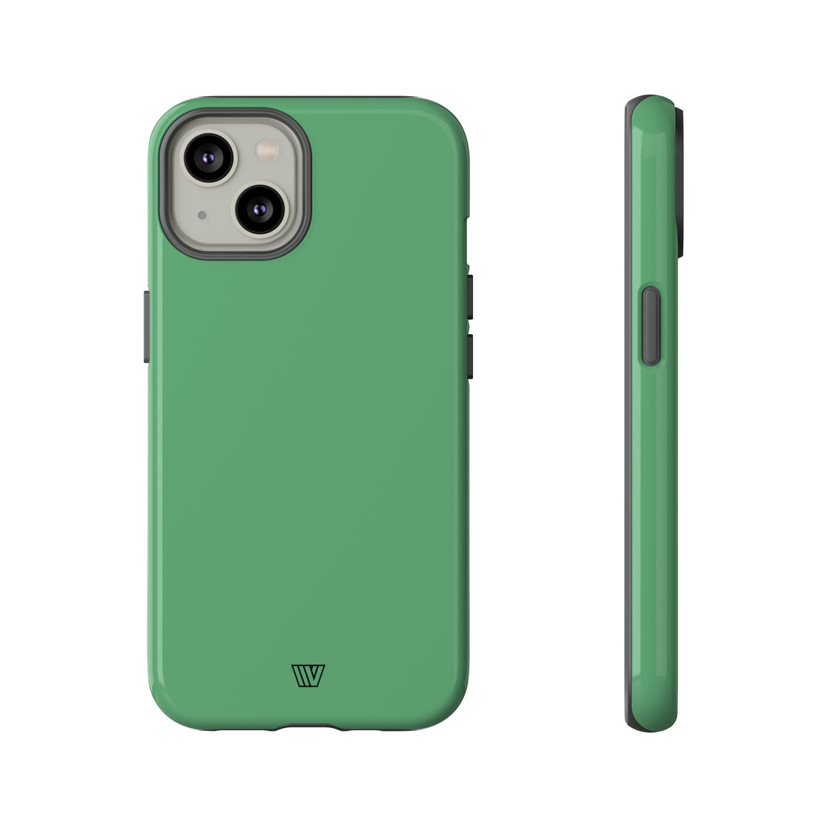 Tough Phone Case Impact-Resistant Dual-Layer AQUA FOREST GREEN