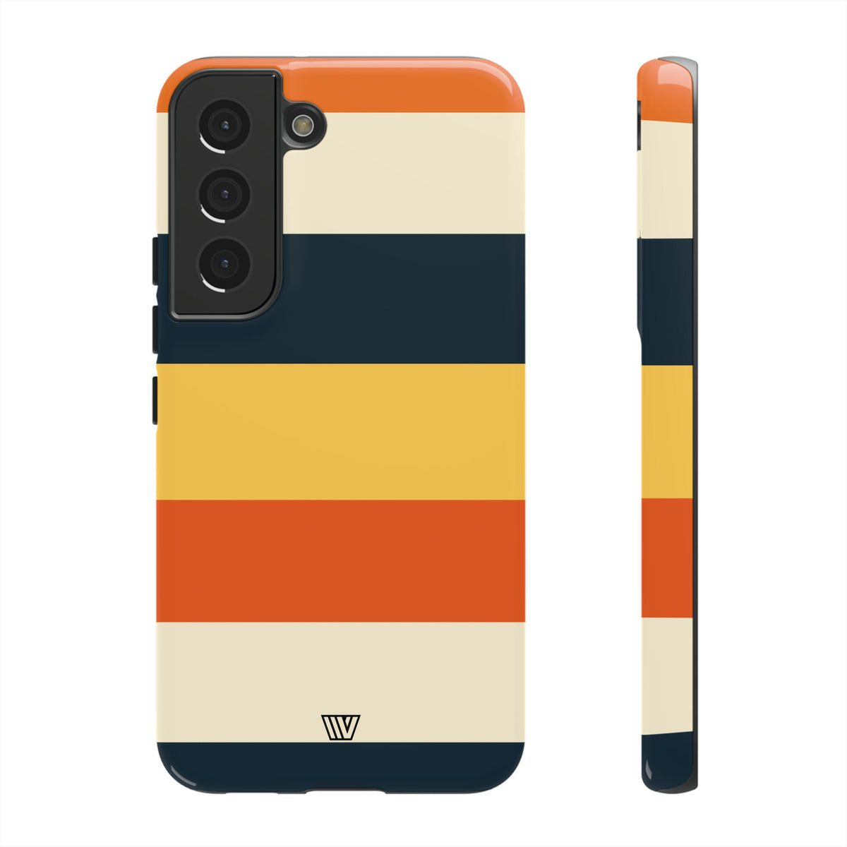Beach Sunset Stripes Tough Phone Case