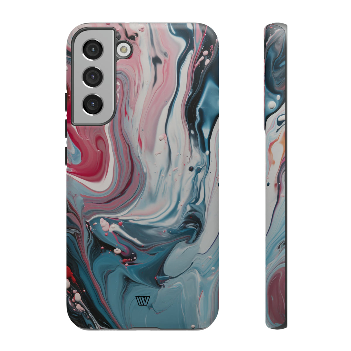 Blue Pastel Swirl Tough Phone Case