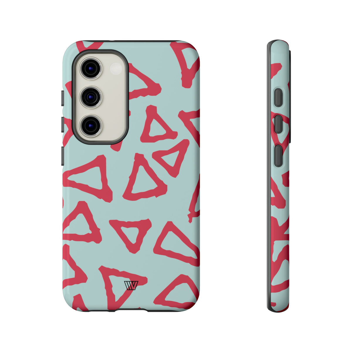Triangle Doodle Tough Protective Phone Case