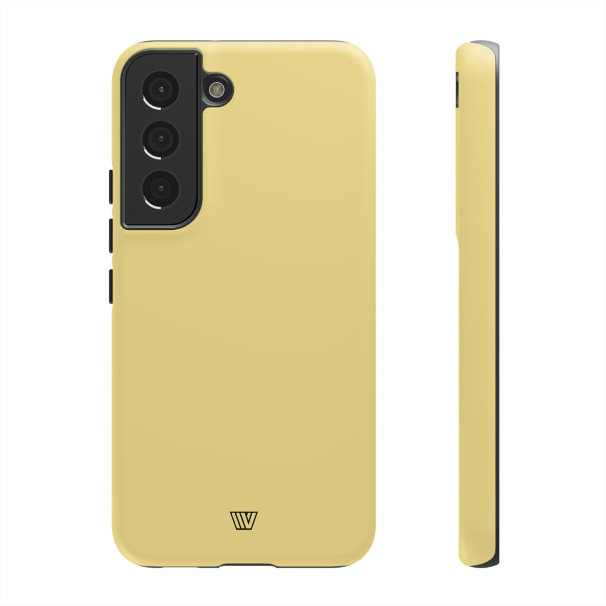 Muted Yellow Solid Tough Phone Case