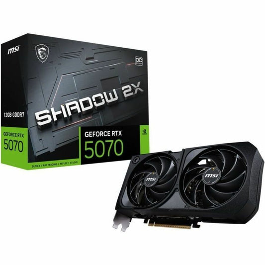 GeForce RTX 5070 12G Shadow 2X OC Graphic Card MSI