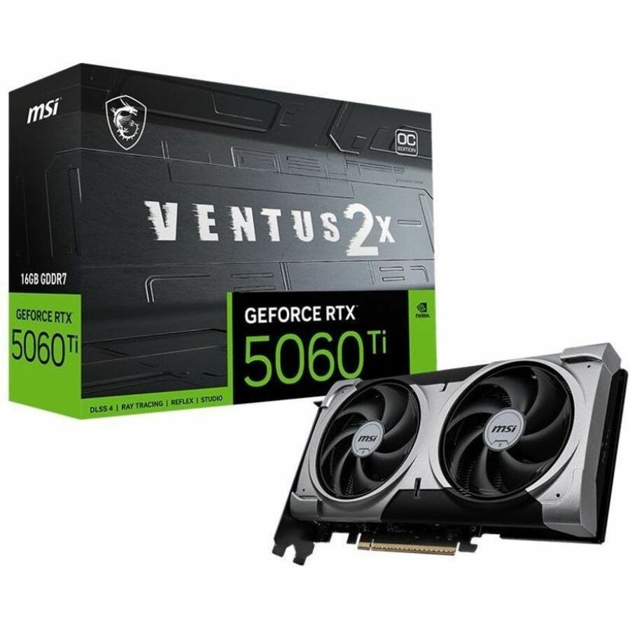 NVIDIA GeForce RTX 5060 Ti 16 GB GDDR7 Graphic Card MSI