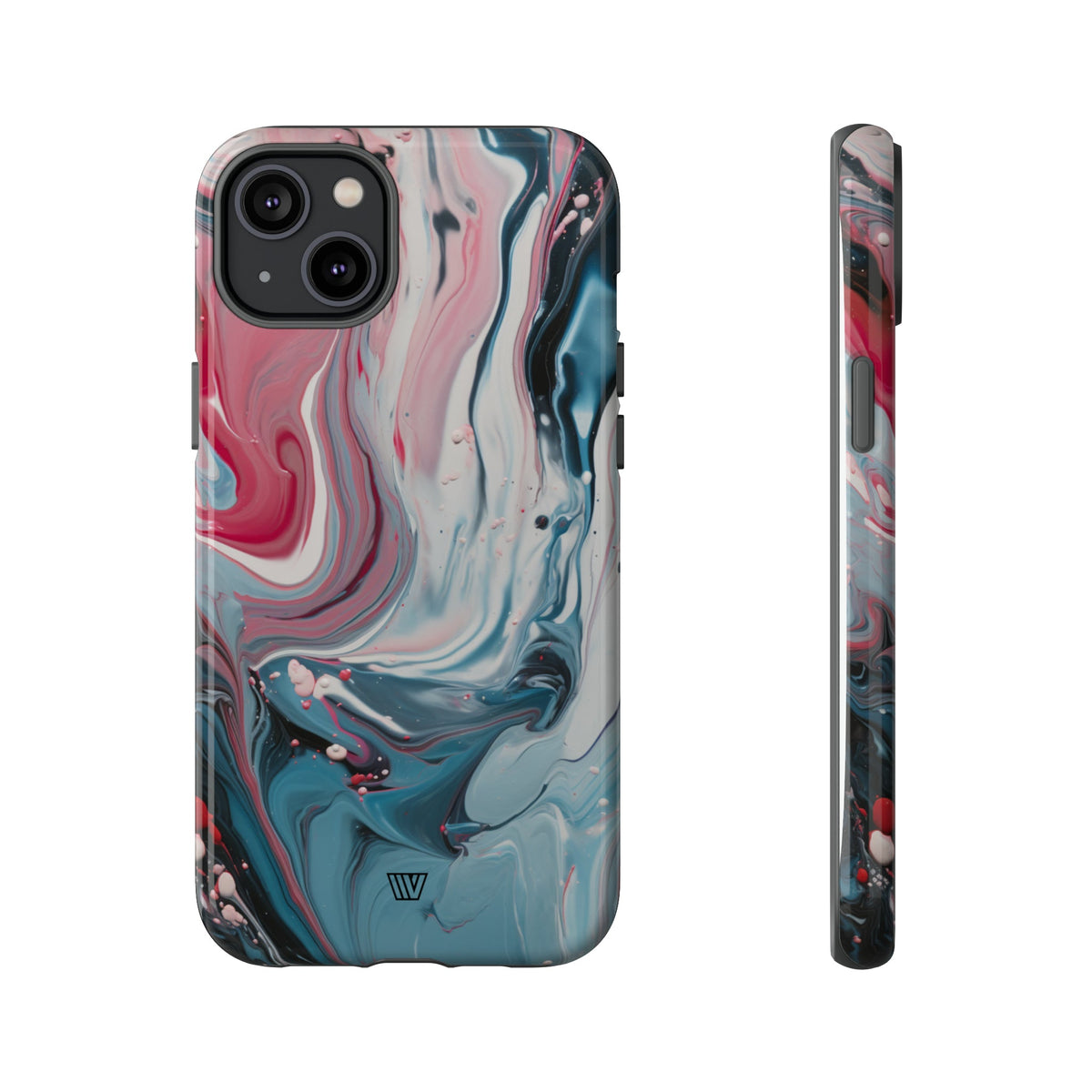 Blue Pastel Swirl Tough Phone Case