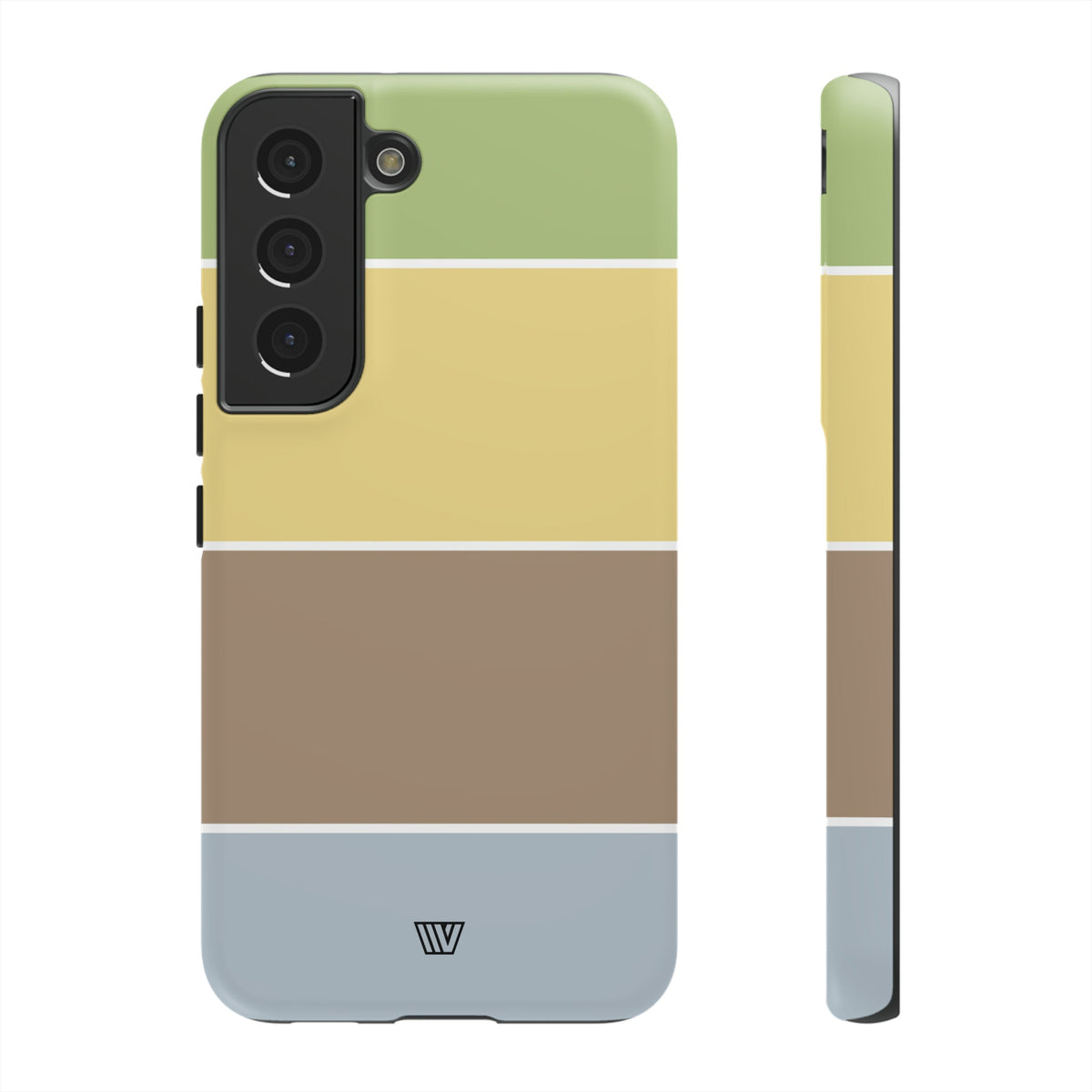 Bold Stripes Tough Phone Case Dual-Layer Impact Resistant
