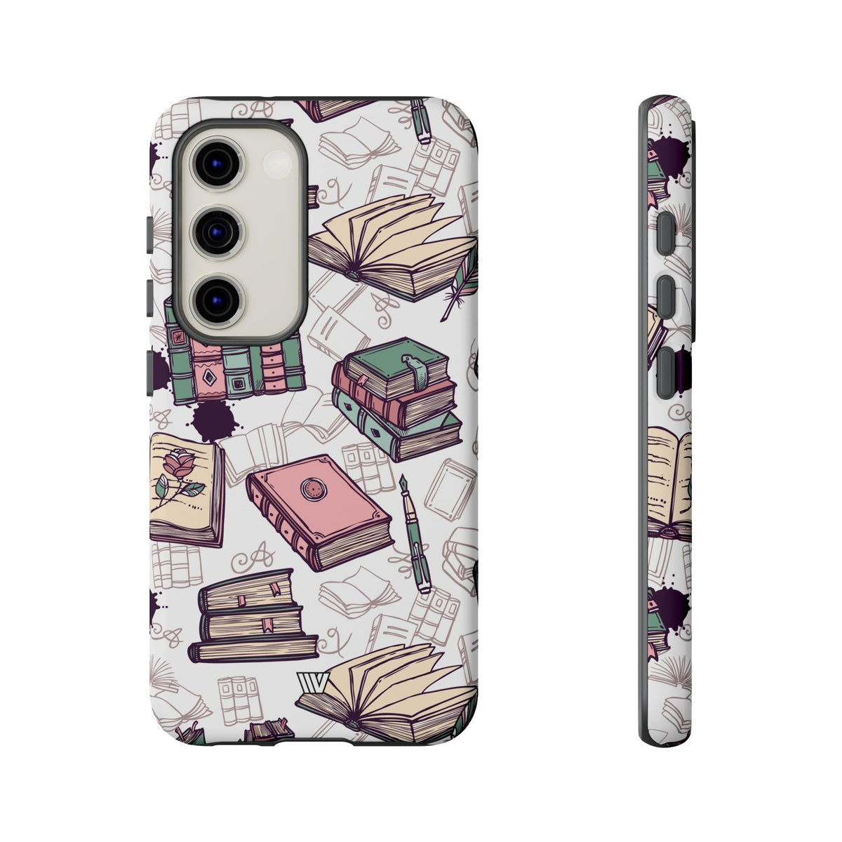 Tough Phone Case Impact Resistant Dual-layer Protective - BOOK LOVER
