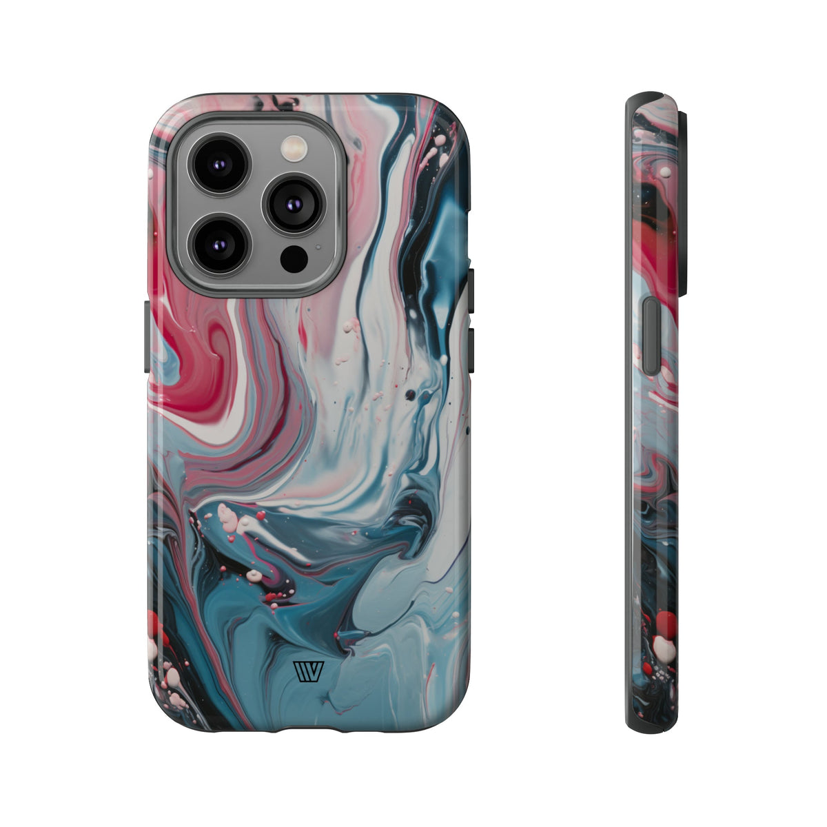 Blue Pastel Swirl Tough Phone Case