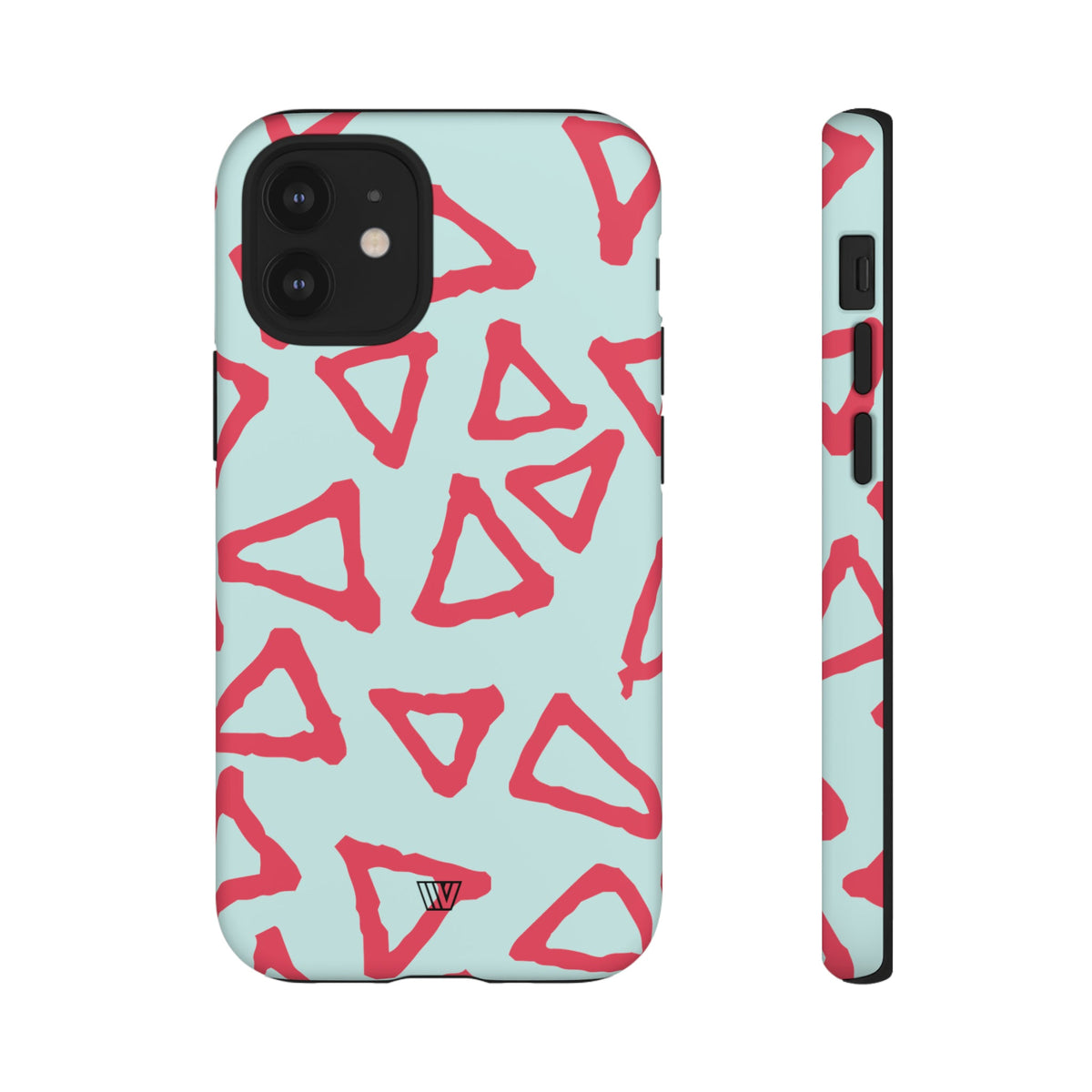 Triangle Doodle Tough Protective Phone Case