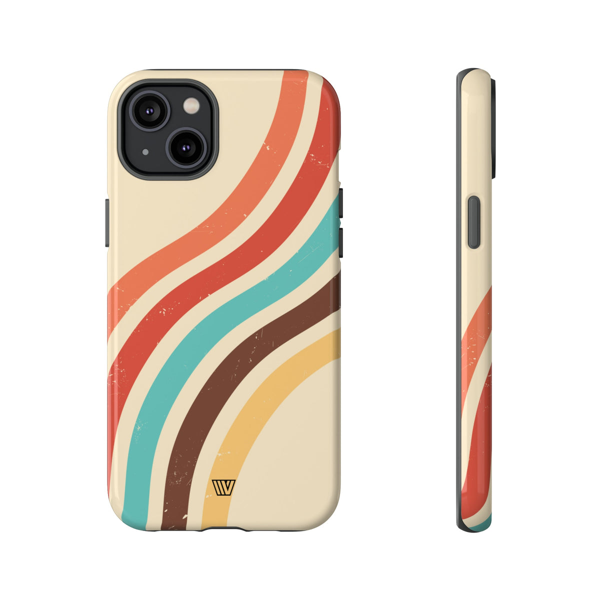 Vintage Stripe Tough Durable Phone Case