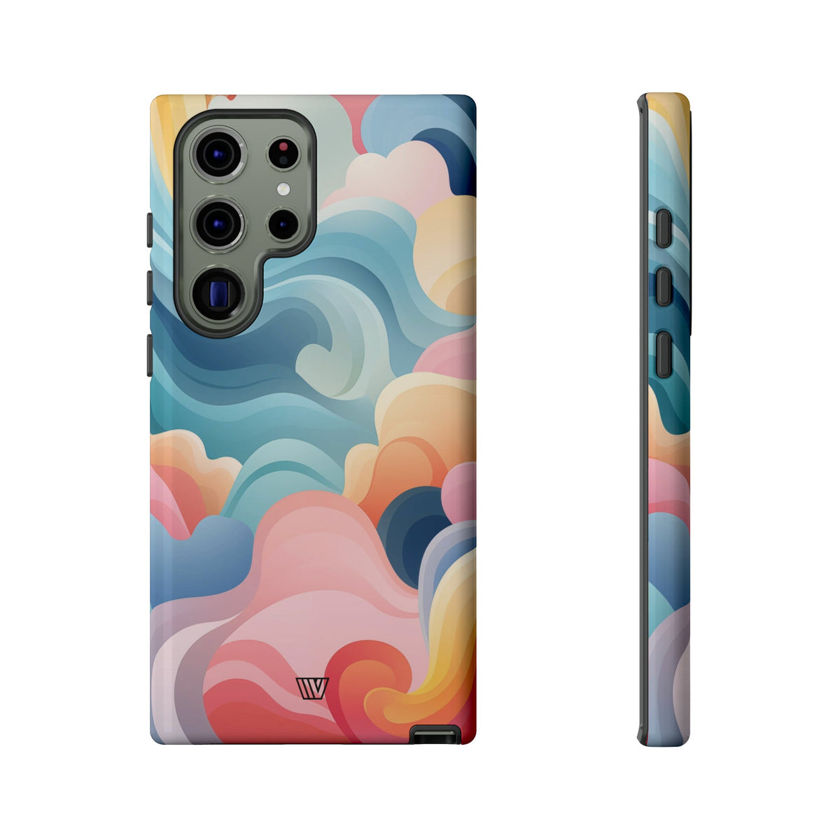 Whimsical Clouds Tough Dual-Layer Phone Case