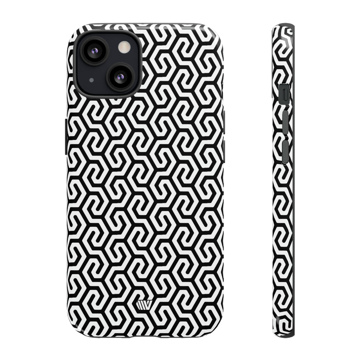 Tough Phone Case Dual-layer Protection TWISTED GRID