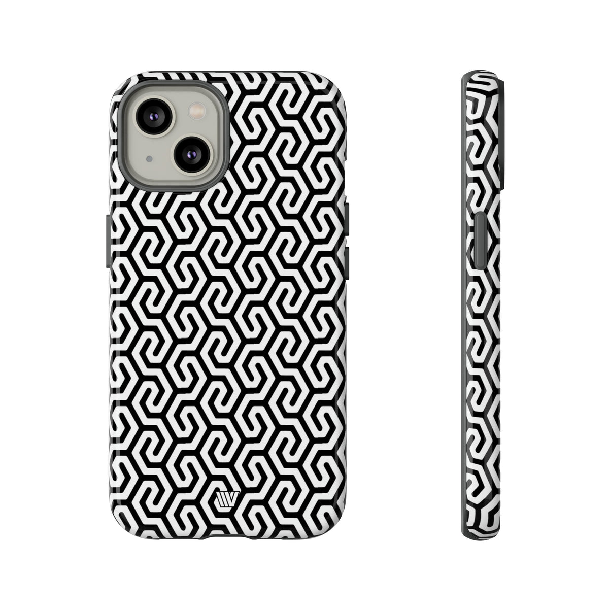 Tough Phone Case Dual-layer Protection TWISTED GRID