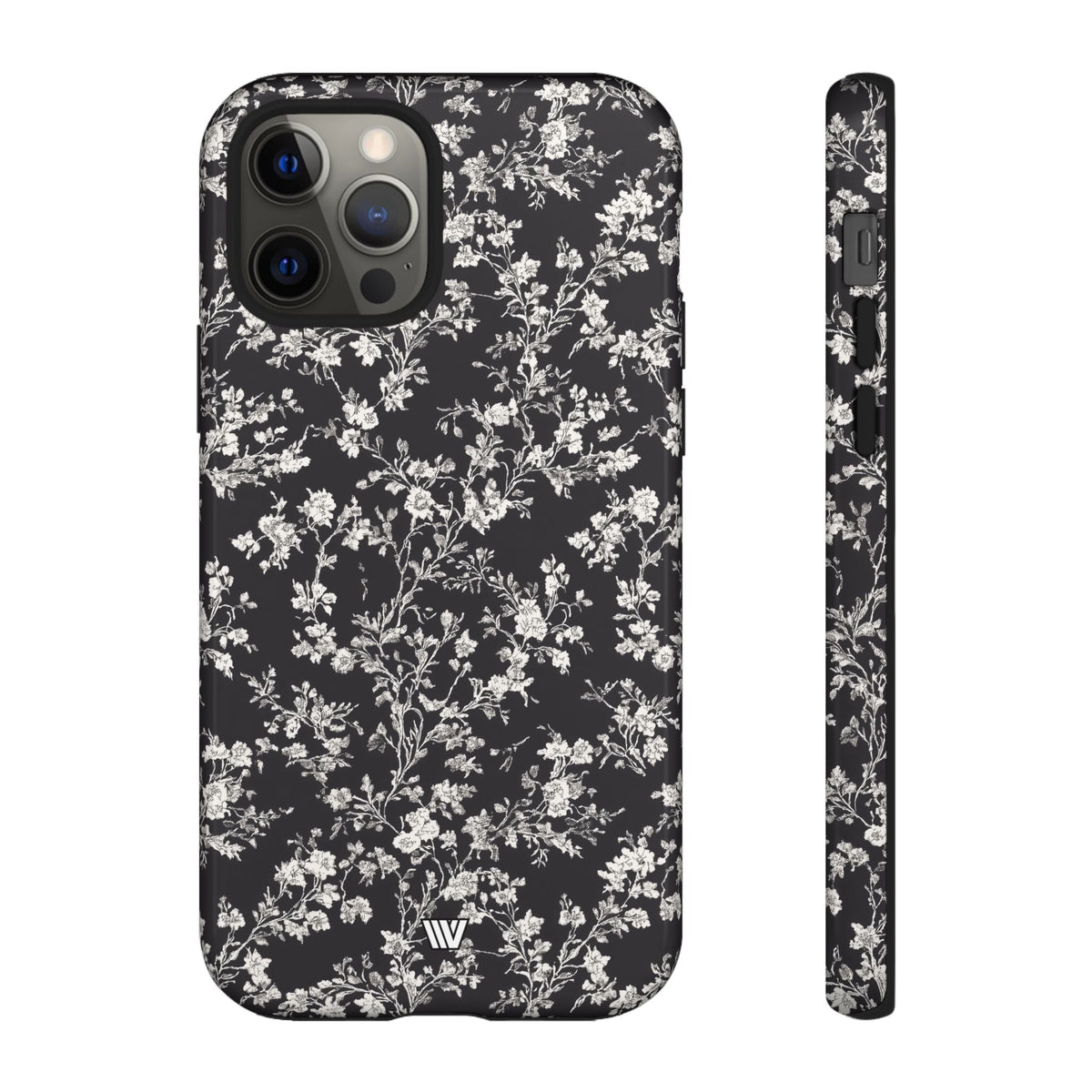 Tough Phone Case Impact Resistant Dual-Layer INKED PETALS