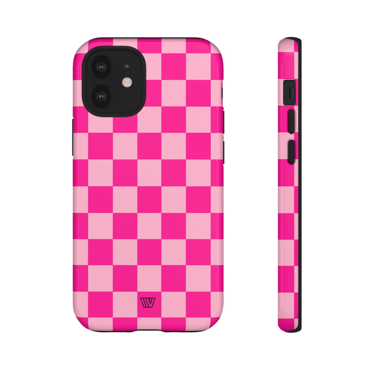 Hot Pink Checkerboard Tough Phone Case Trovvve