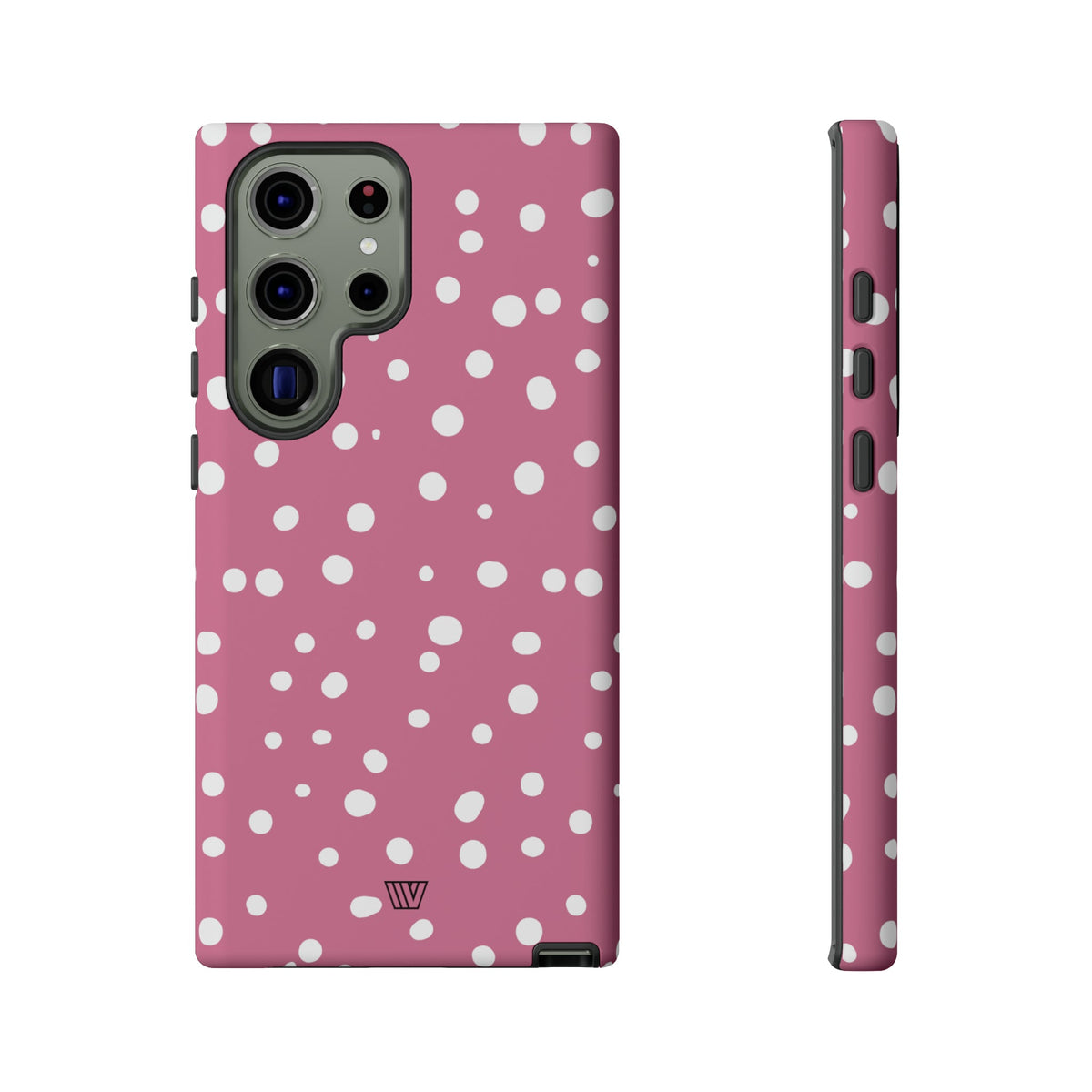Blush Red Dots Tough Phone Case