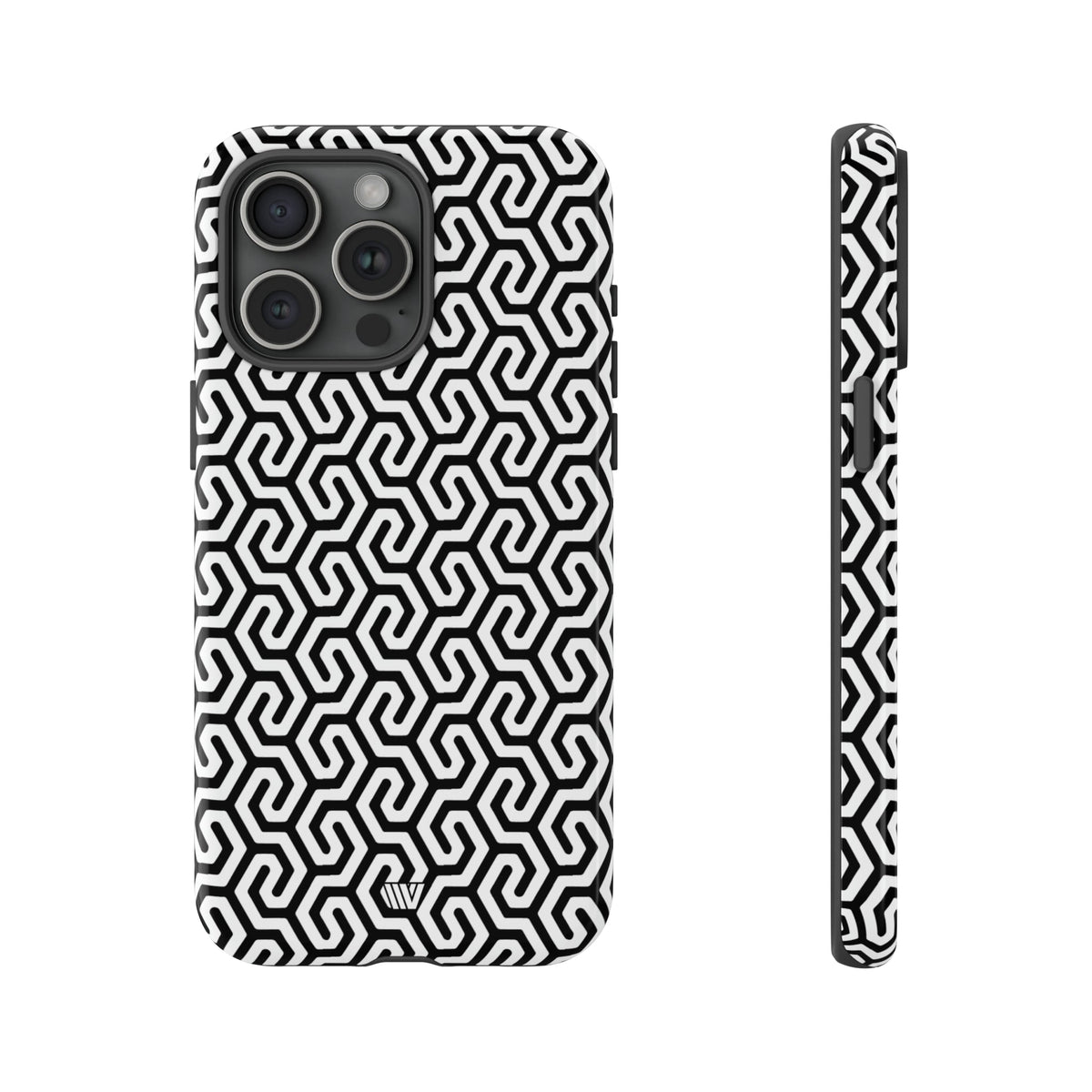 Tough Phone Case Dual-layer Protection TWISTED GRID