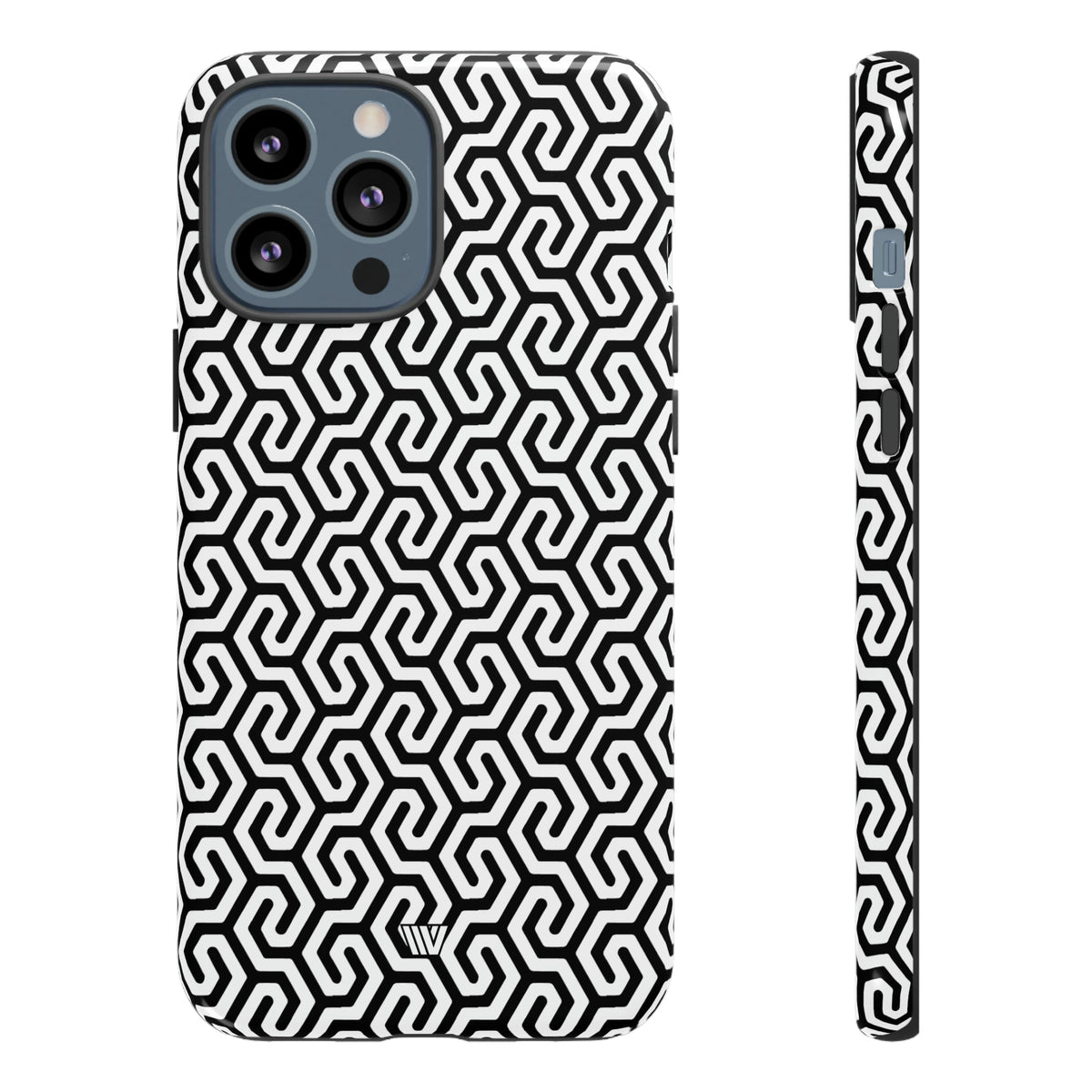Tough Phone Case Dual-layer Protection TWISTED GRID
