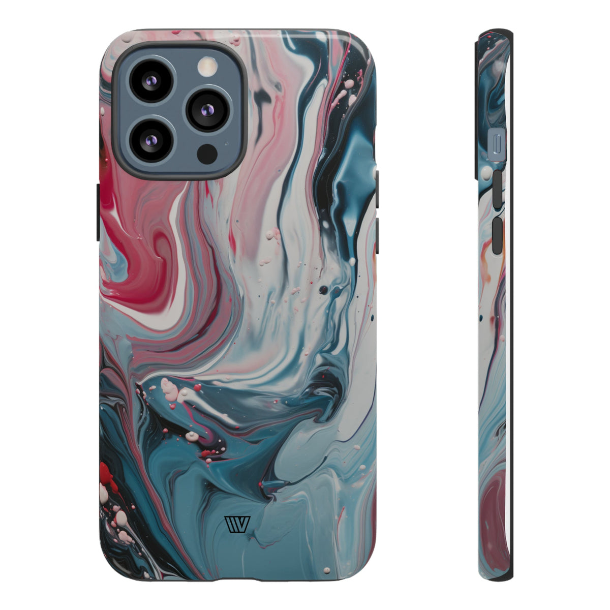 Blue Pastel Swirl Tough Phone Case