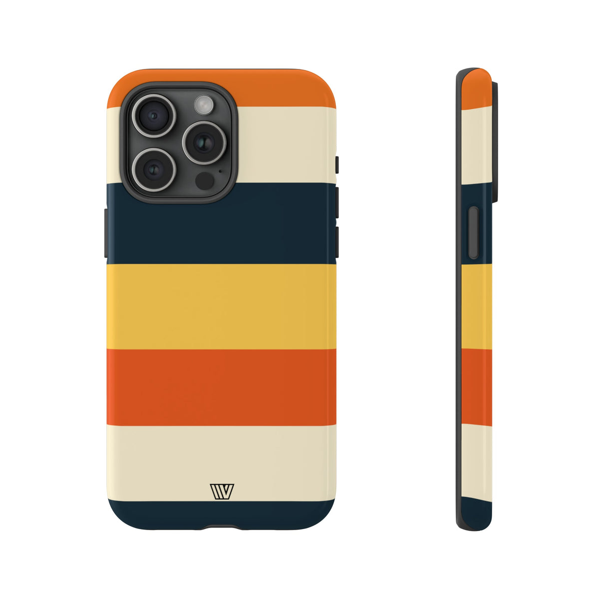 Beach Sunset Stripes Tough Phone Case
