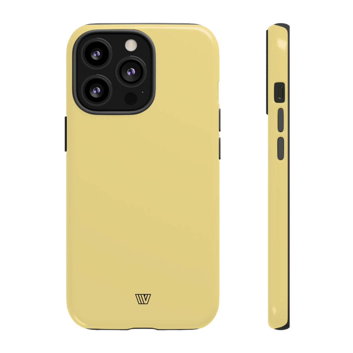 Muted Yellow Solid Tough Phone Case