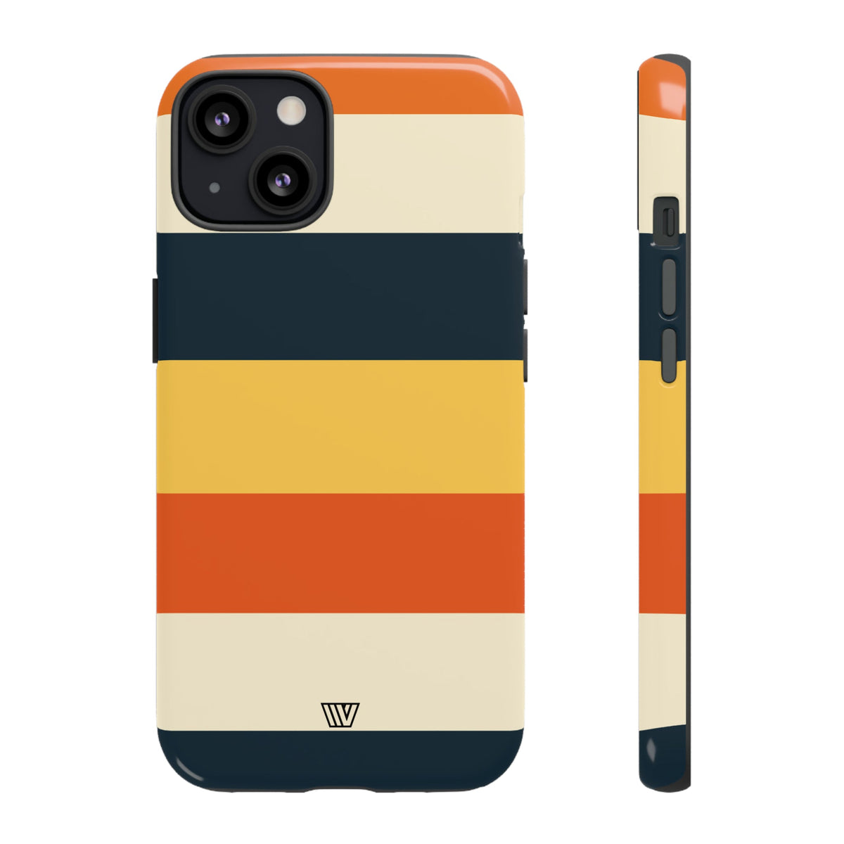 Beach Sunset Stripes Tough Phone Case