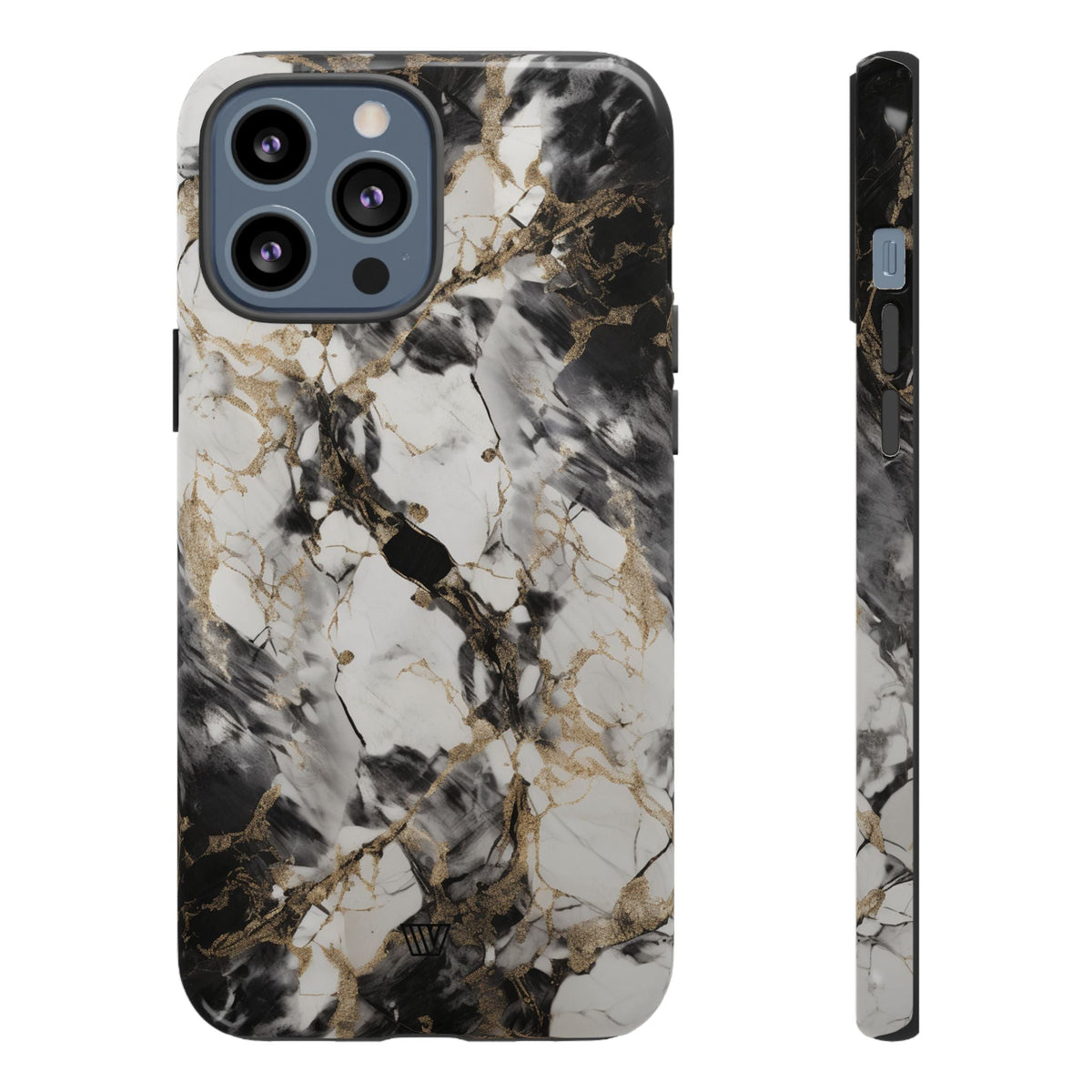 Marble Tough Phone Case with Impact Resistance
