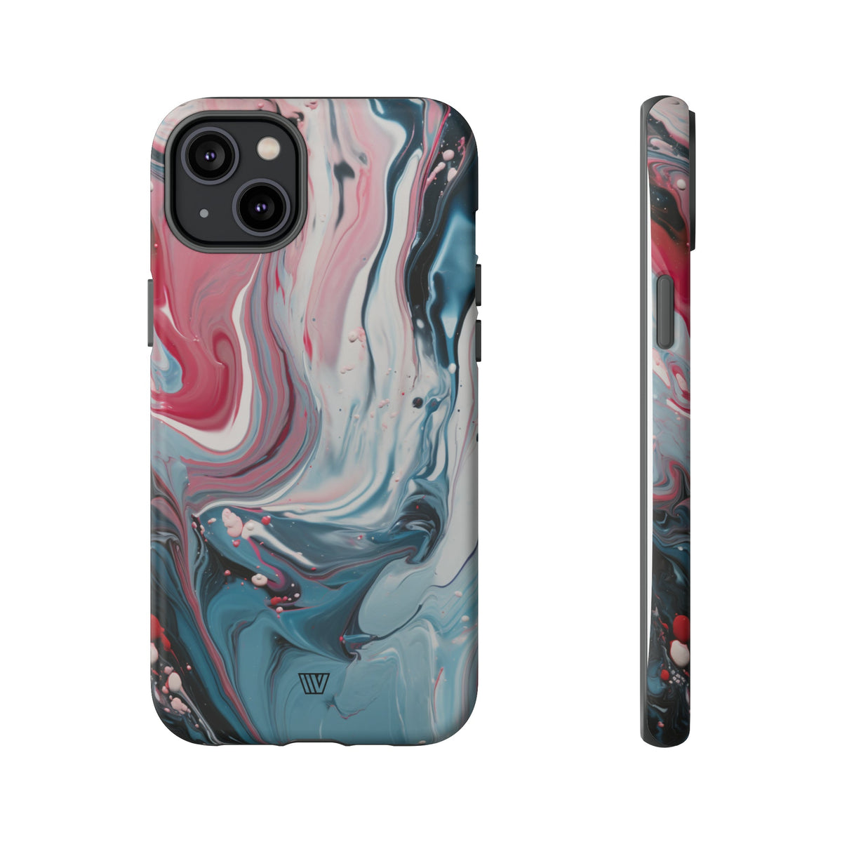 Blue Pastel Swirl Tough Phone Case