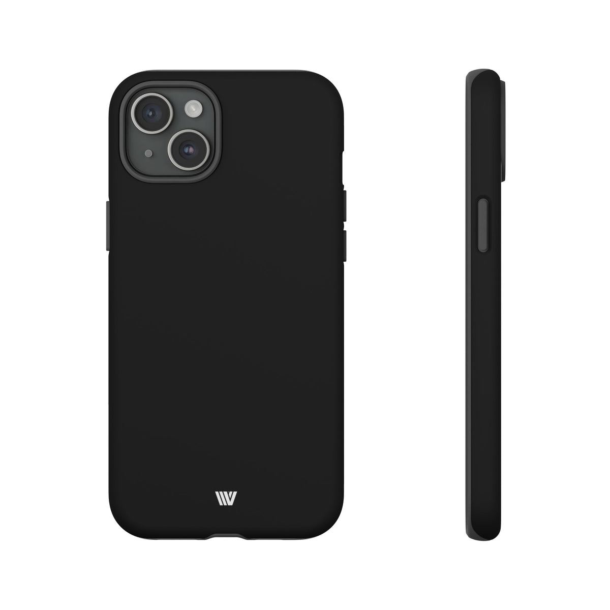 Tough Phone Case Impact Resistant Dual-Layer JET BLACK