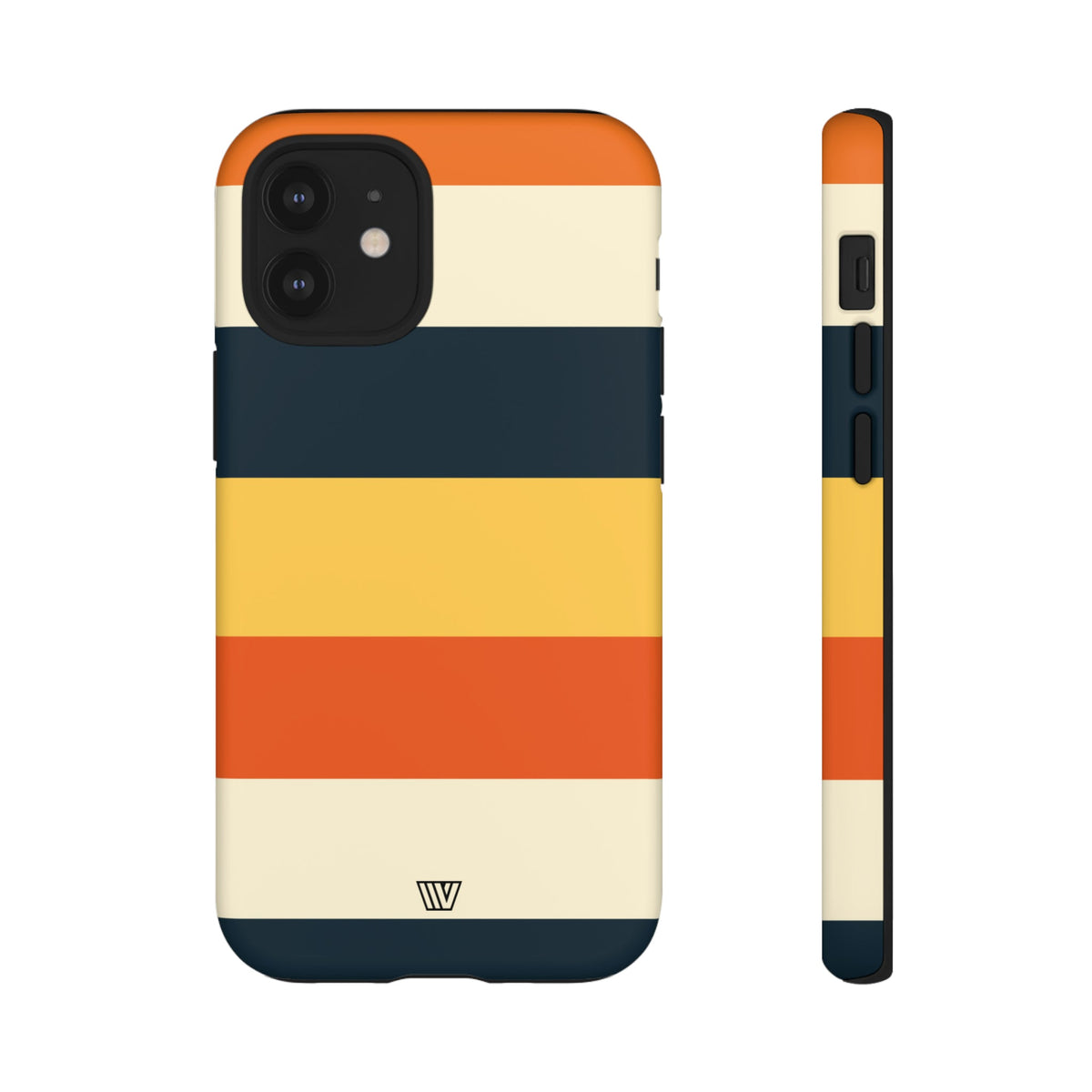 Beach Sunset Stripes Tough Phone Case