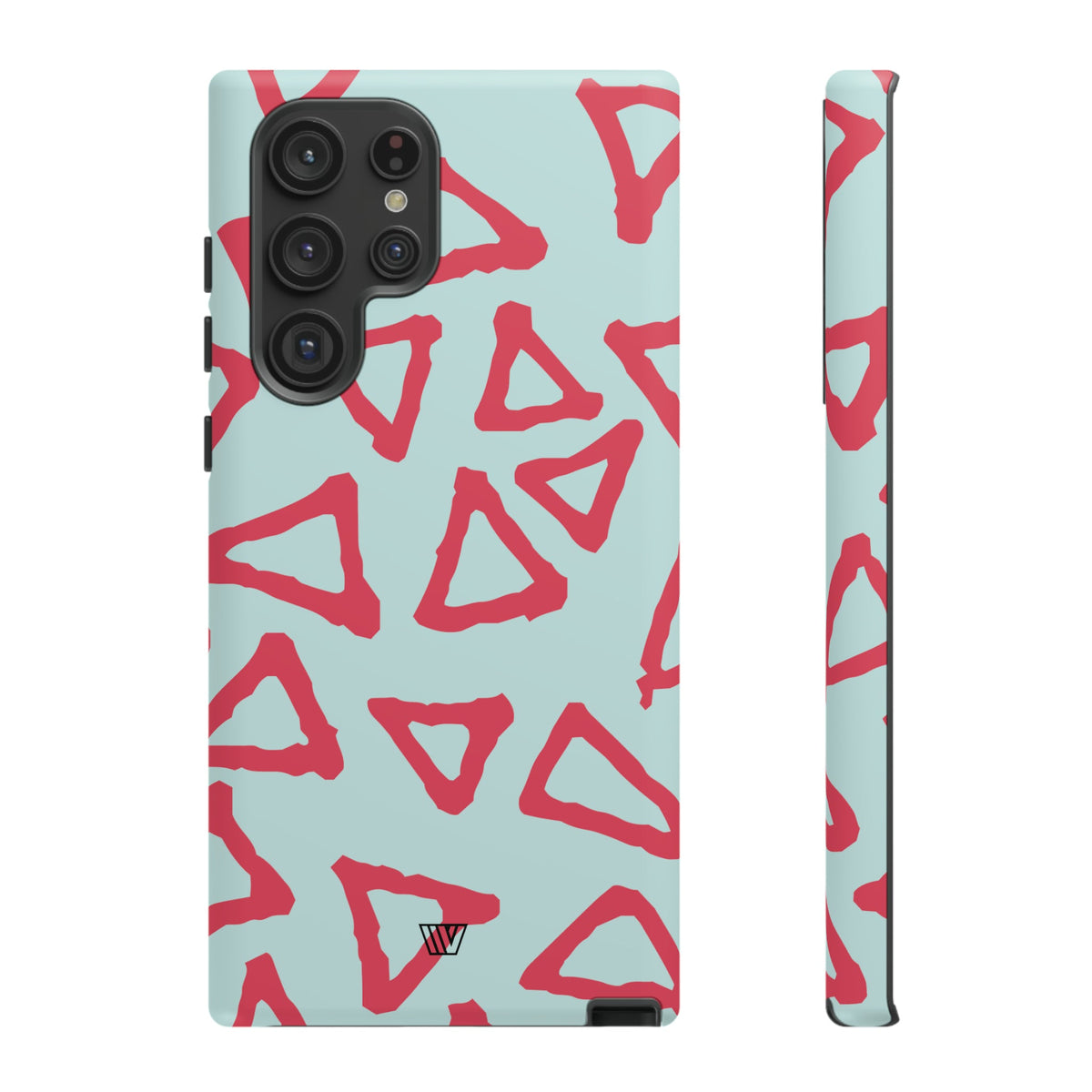 Triangle Doodle Tough Protective Phone Case