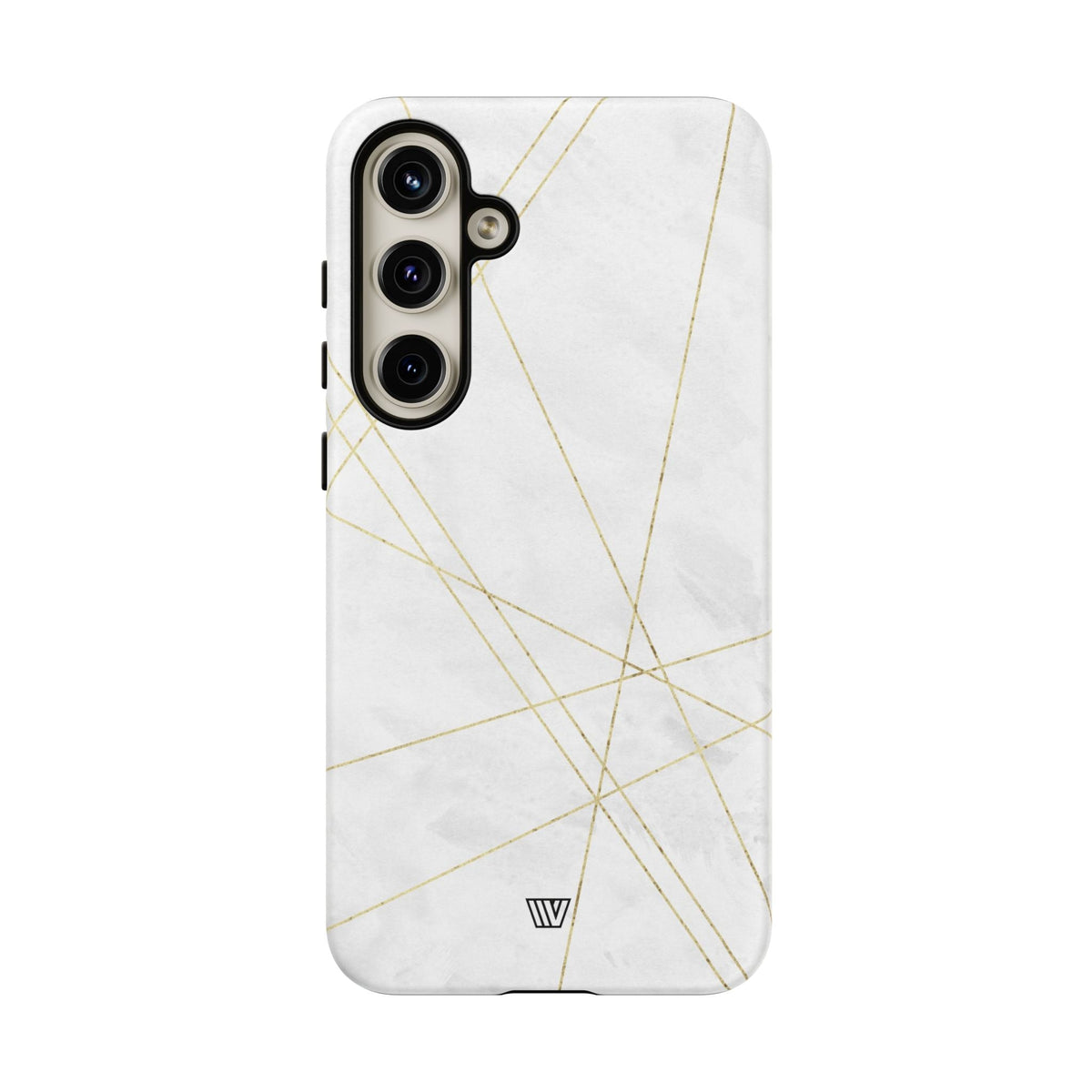 Tough Phone Case Impact Resistant Dual-Layer Shell GOLD LINES