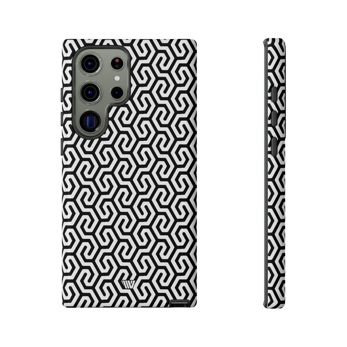 Tough Phone Case Dual-layer Protection TWISTED GRID