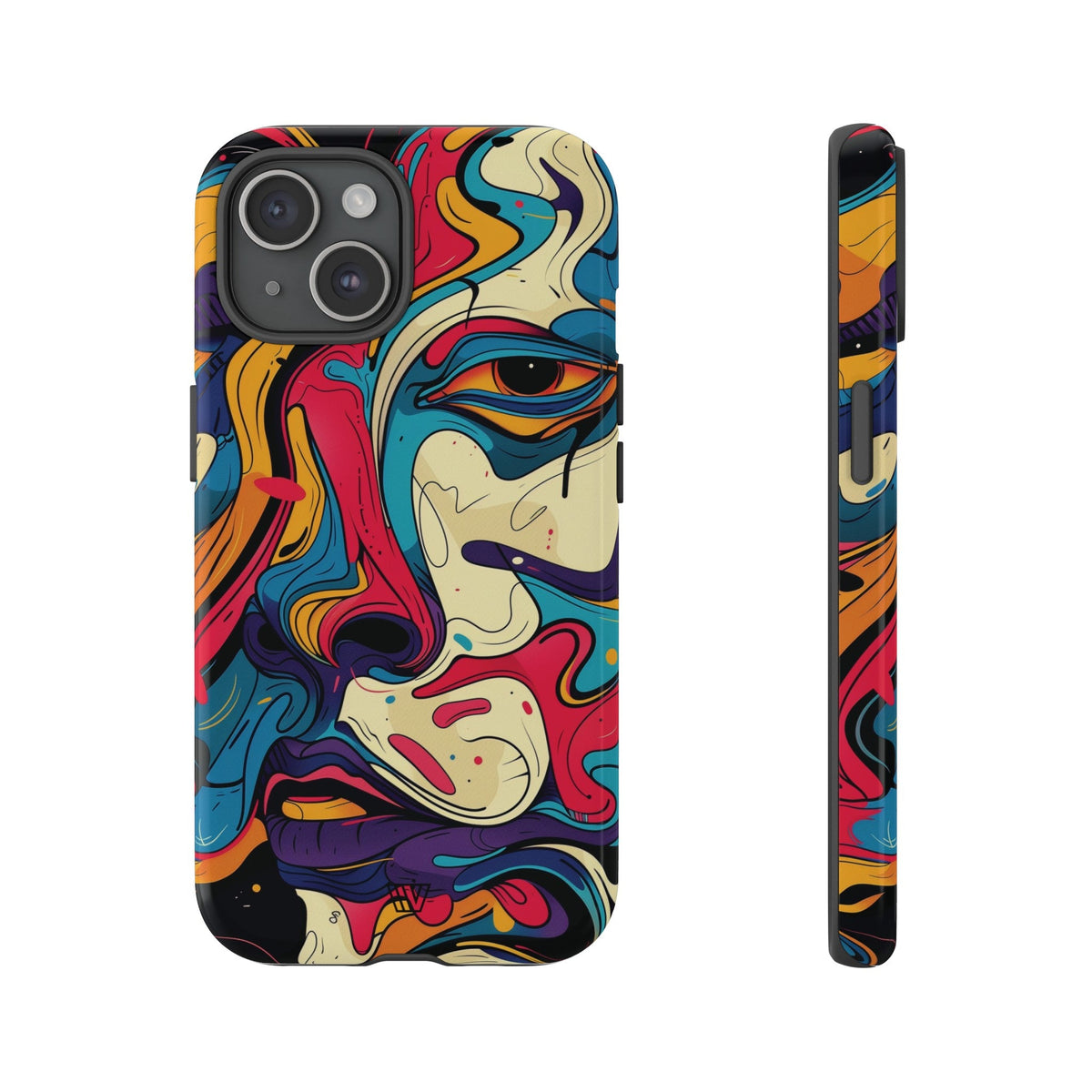 Tough Impact Resistant Phone Case ABSTRACT GAZE