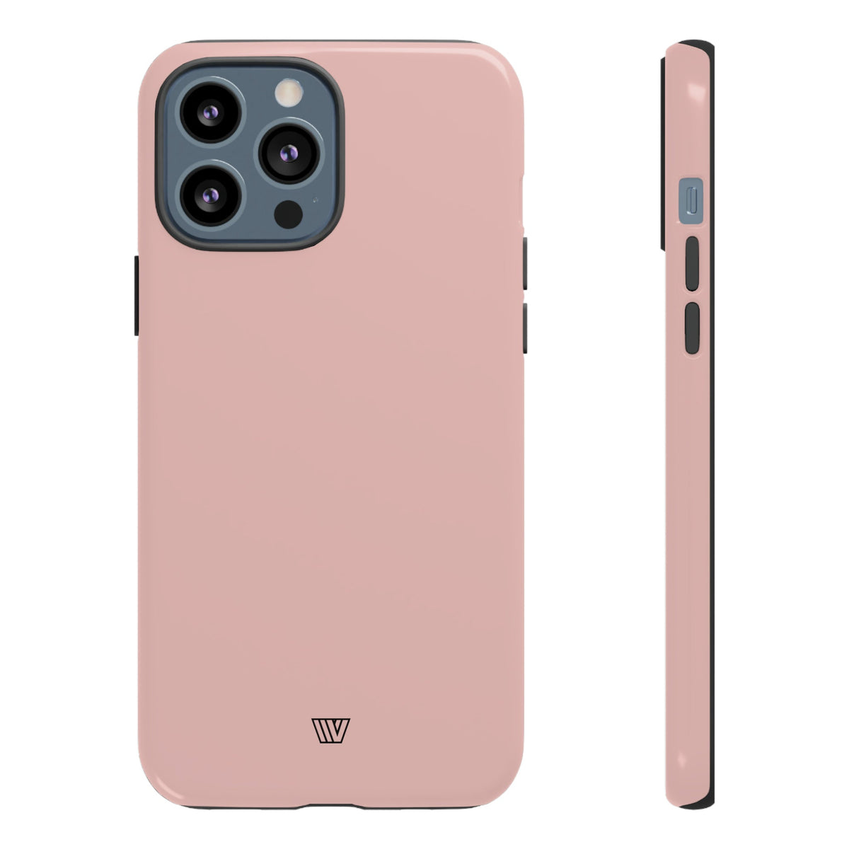 Blush Pink Tough Phone Case Dual-Layer Protection
