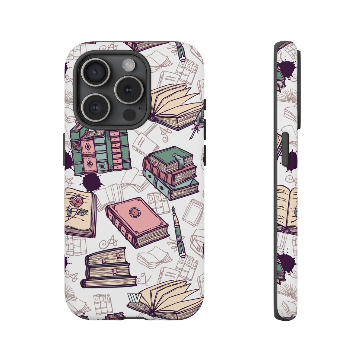 Tough Phone Case Impact Resistant Dual-layer Protective - BOOK LOVER