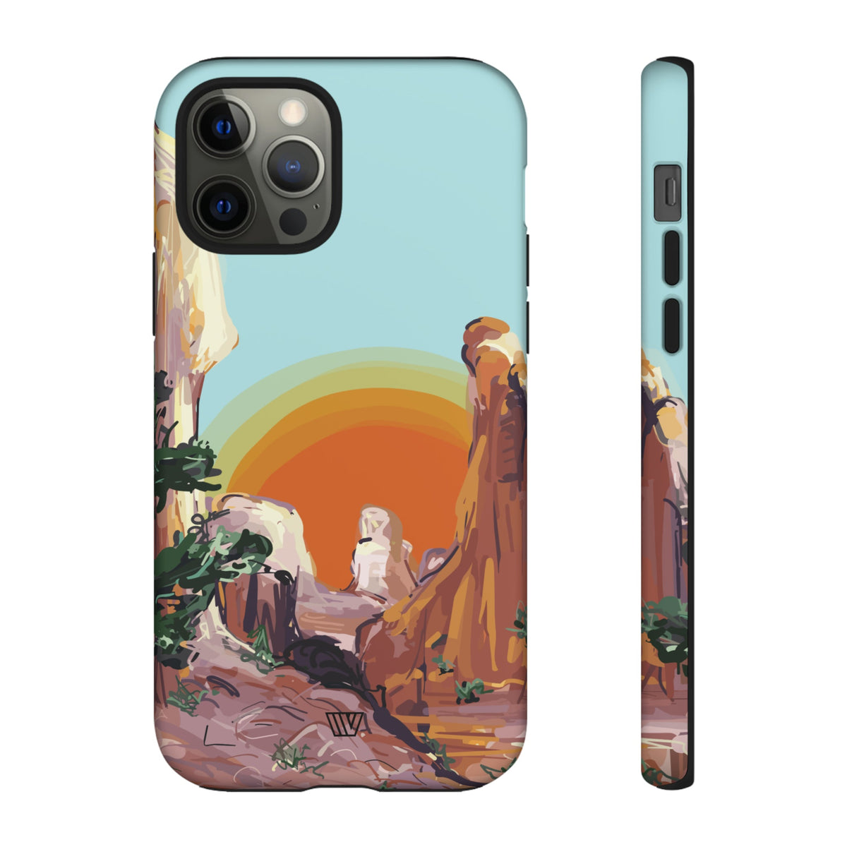 Tough Phone Case 8ft Drop Tested DESERT SUNRISE TROVVVE X EARTH FORMATIONS
