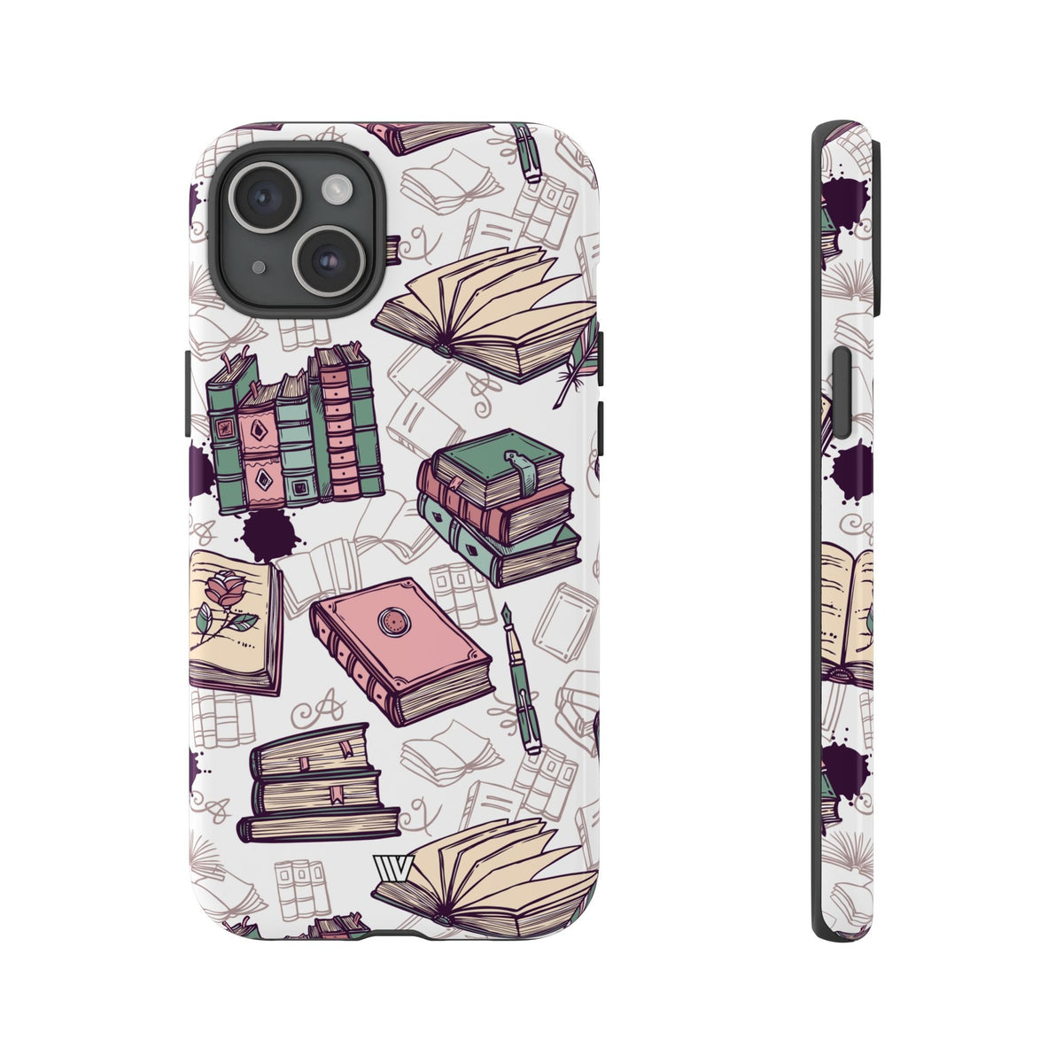 Tough Phone Case Impact Resistant Dual-layer Protective - BOOK LOVER
