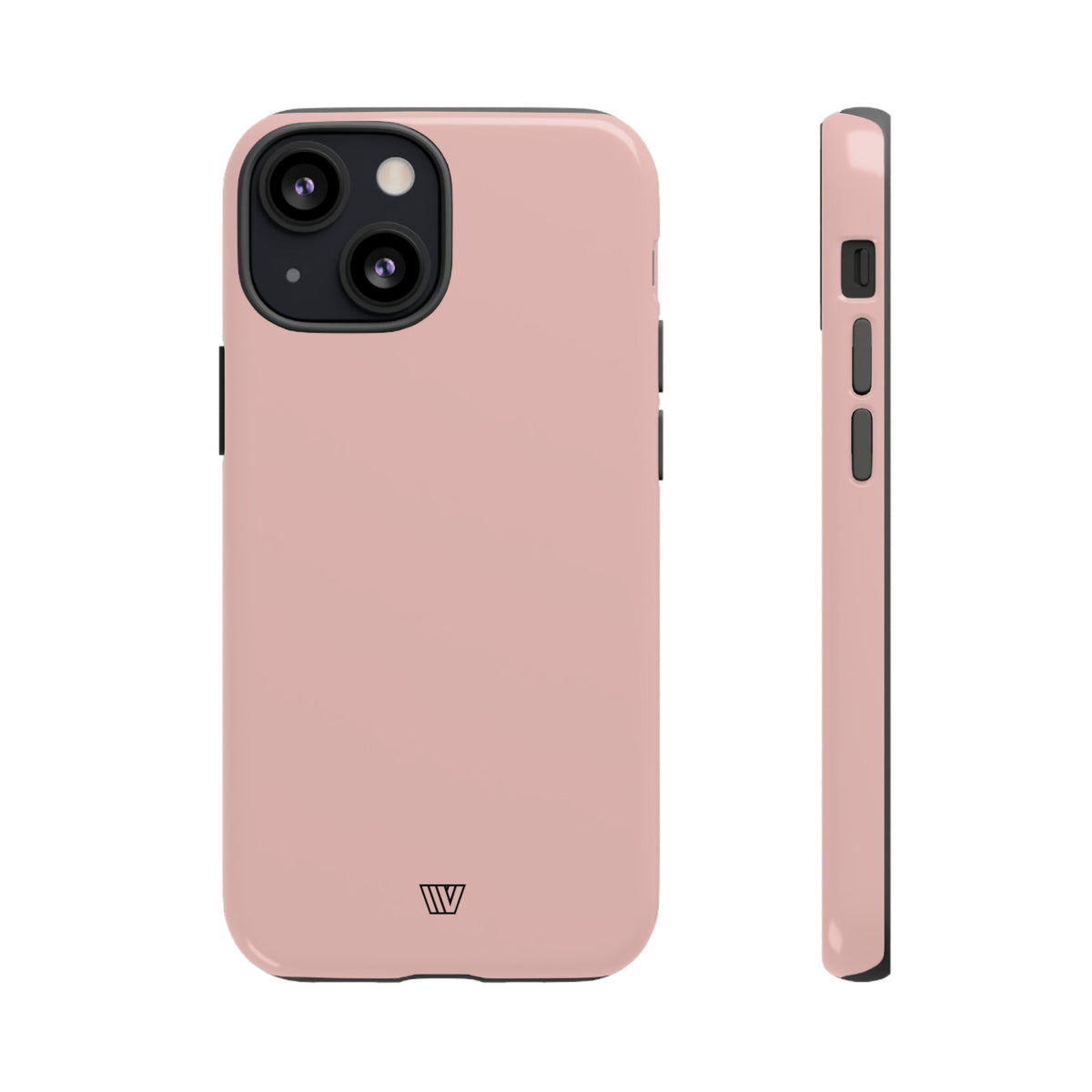 Blush Pink Tough Phone Case Dual-Layer Protection