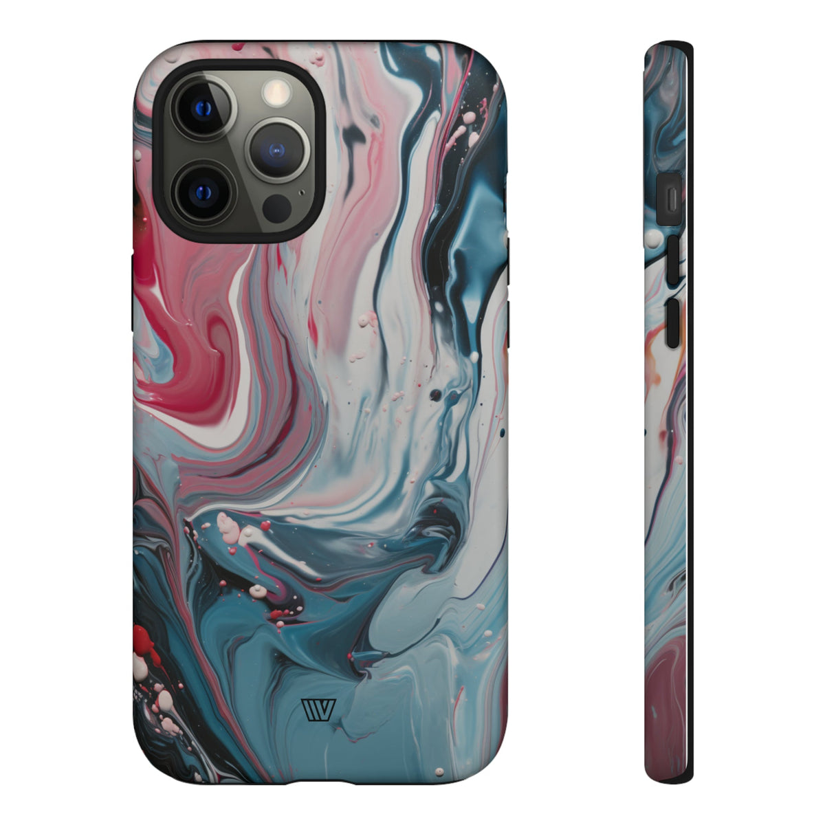Blue Pastel Swirl Tough Phone Case