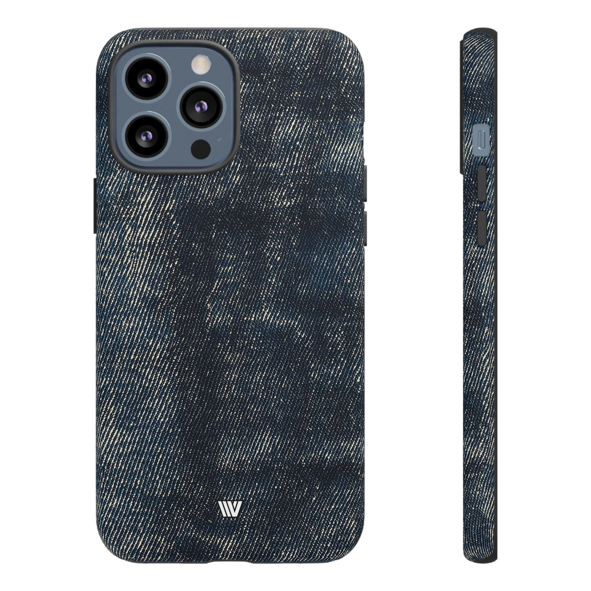 Faded Denim Tough Protective Phone Case
