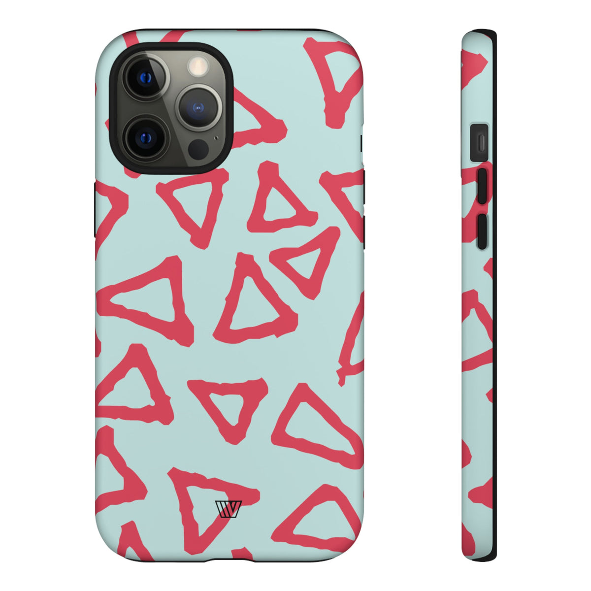 Triangle Doodle Tough Protective Phone Case