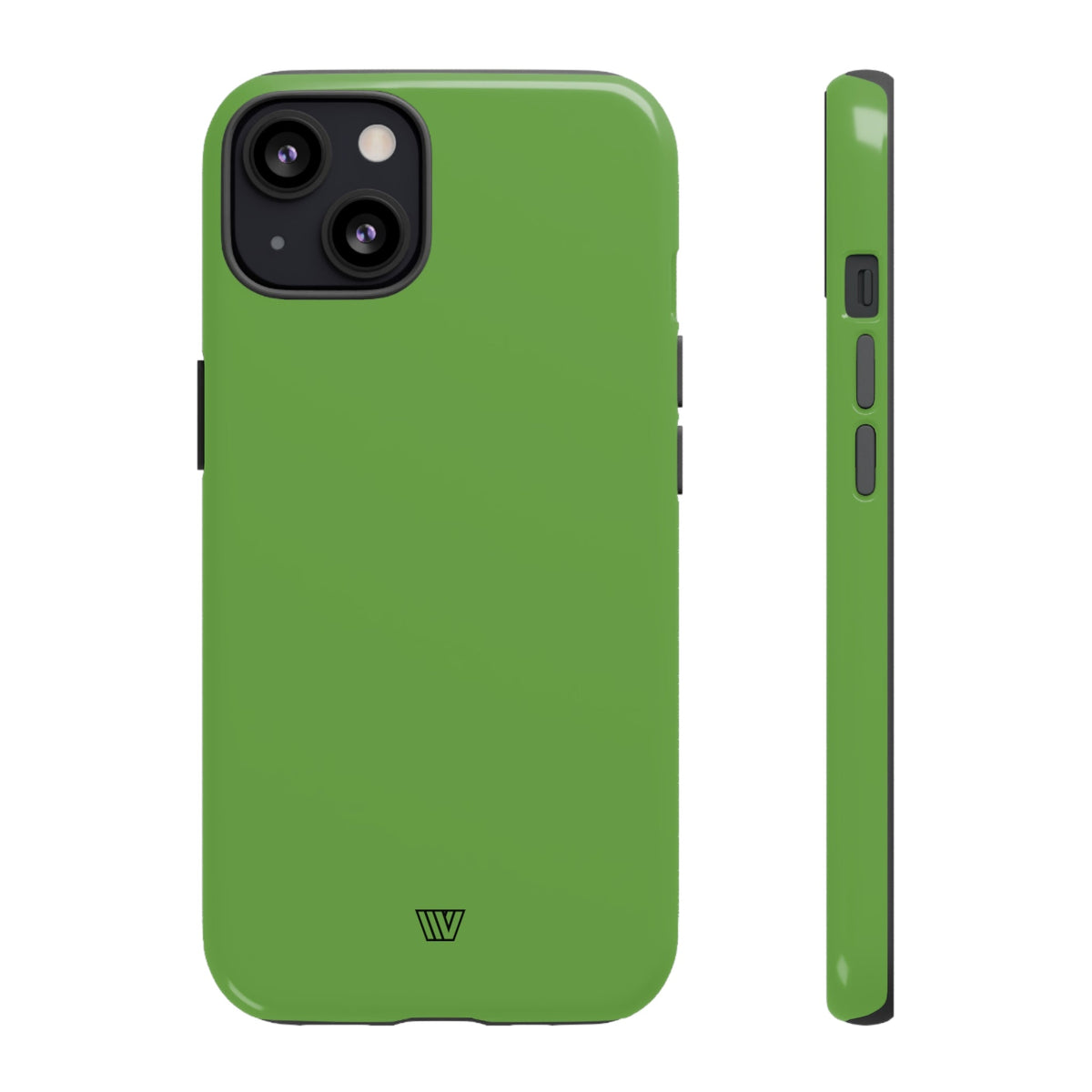 Tough Phone Case Green Durable Dual-Layer Protective Case