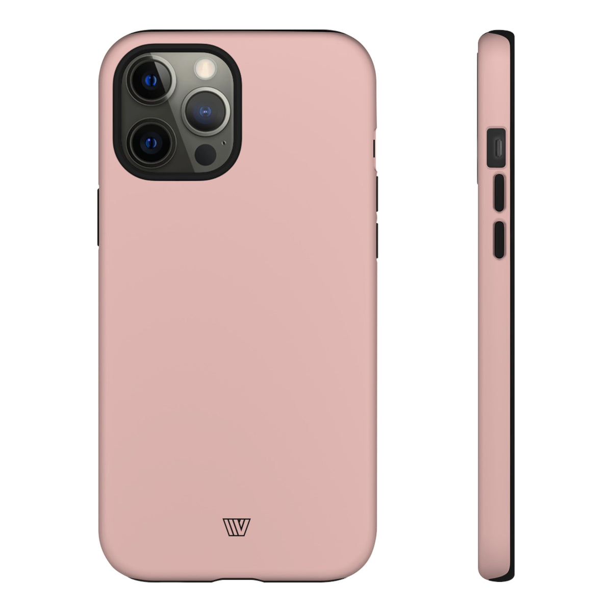 Blush Pink Tough Phone Case Dual-Layer Protection