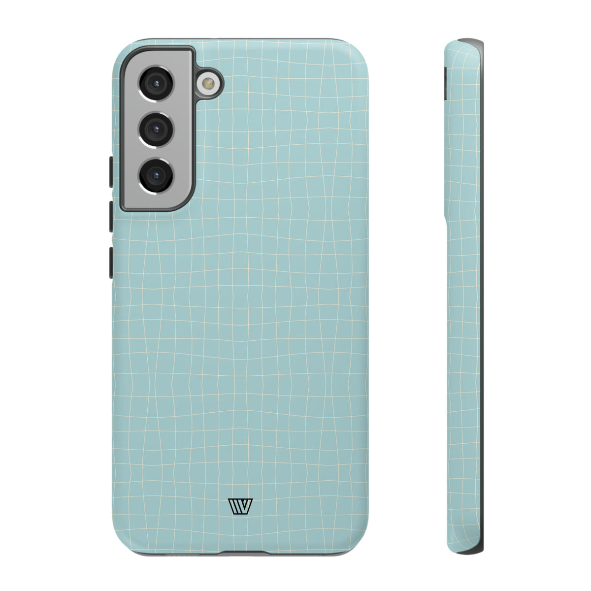 Tough Phone Case Polycarbonate Dual-Layer BLUE WICKER