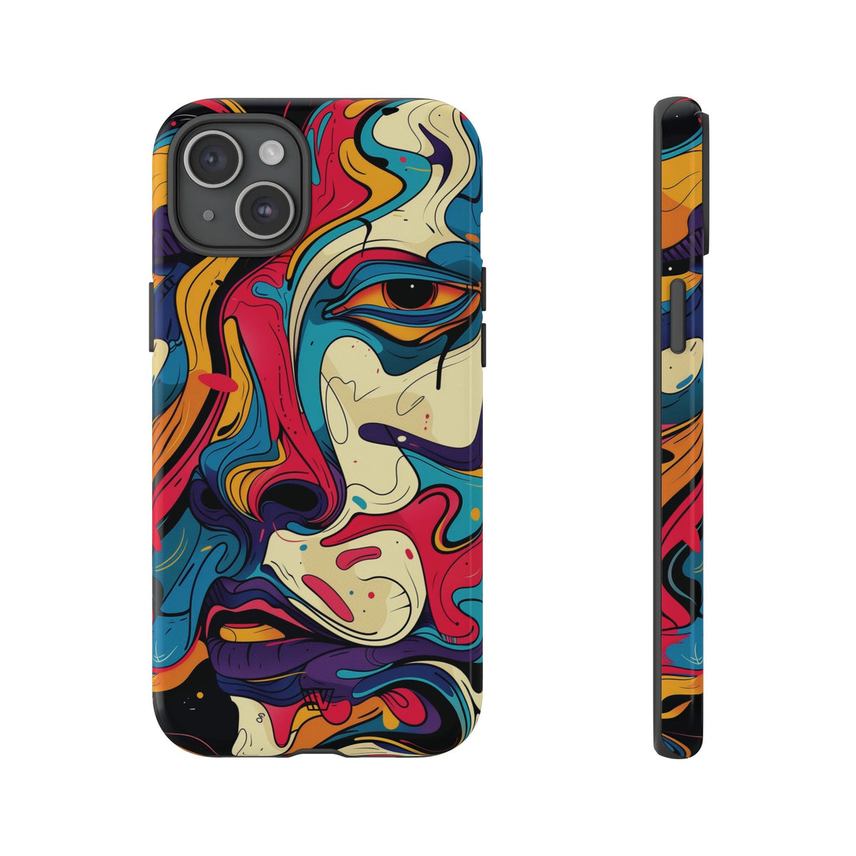 Tough Impact Resistant Phone Case ABSTRACT GAZE