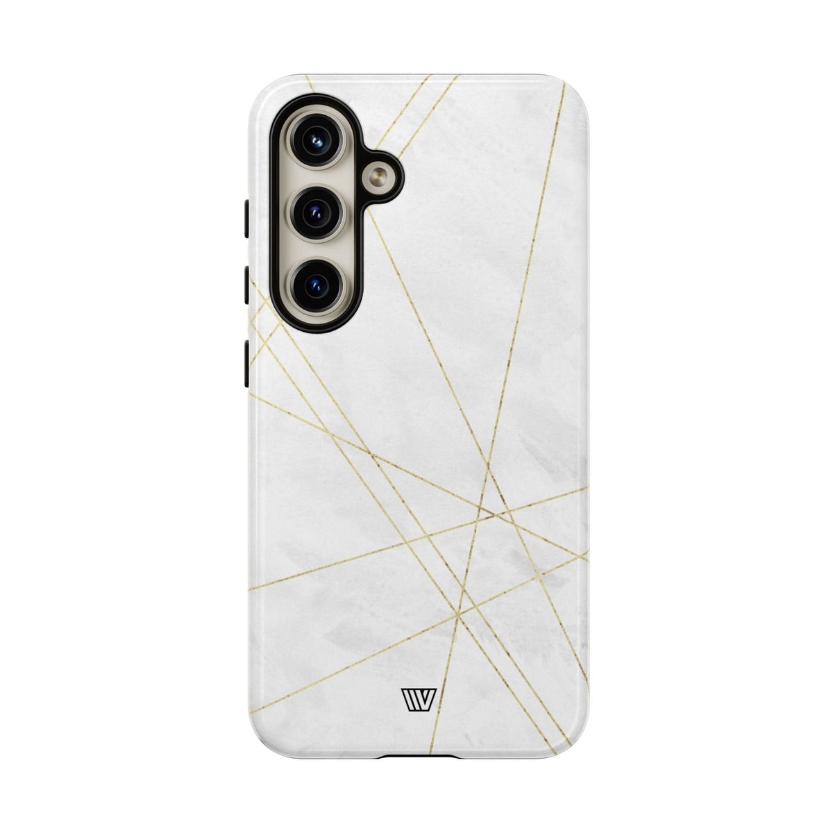 Tough Phone Case Impact Resistant Dual-Layer Shell GOLD LINES