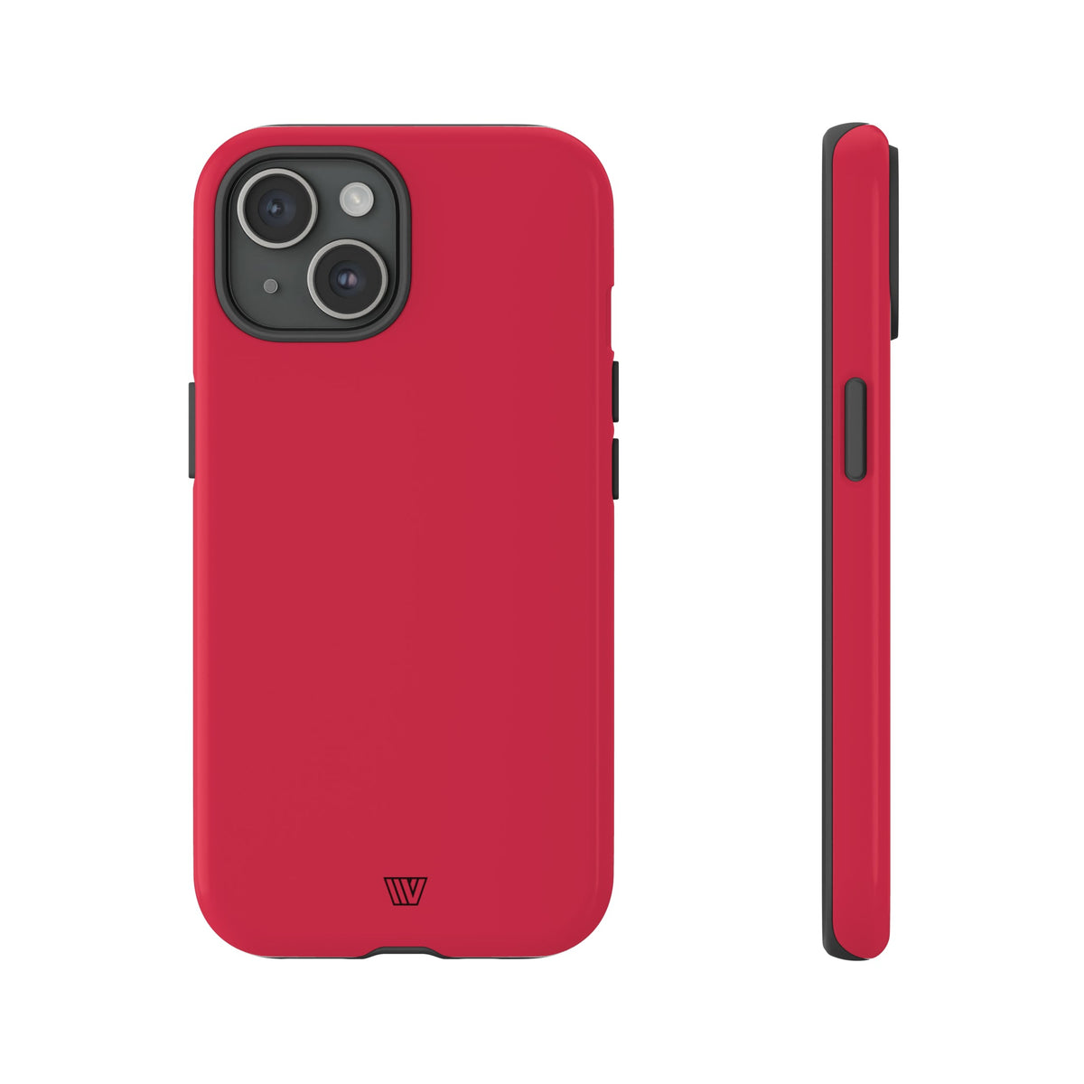 Red Amaranth Tough Phone Case Dual-Layer Protection
