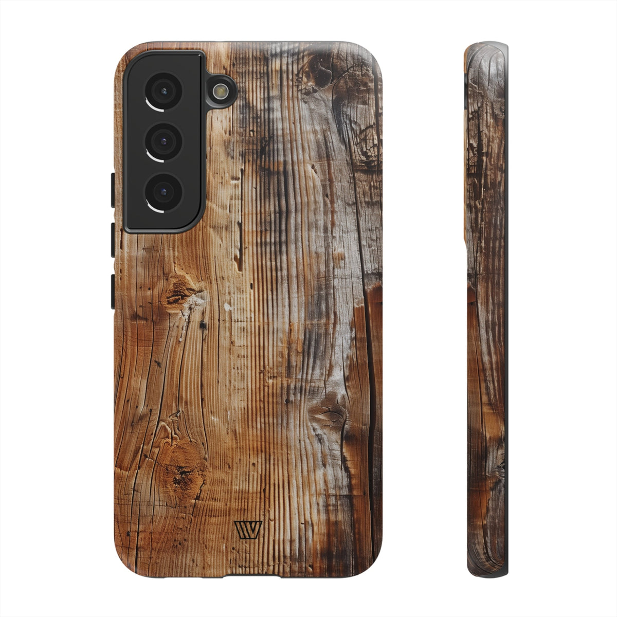 Tough Polycarbonate Dual-Layer Phone Case WOOD