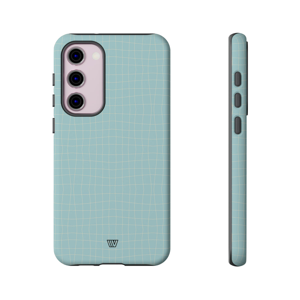 Tough Phone Case Polycarbonate Dual-Layer BLUE WICKER